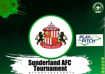 Play on the Pitch at Sunderland AFC Junior Tournament